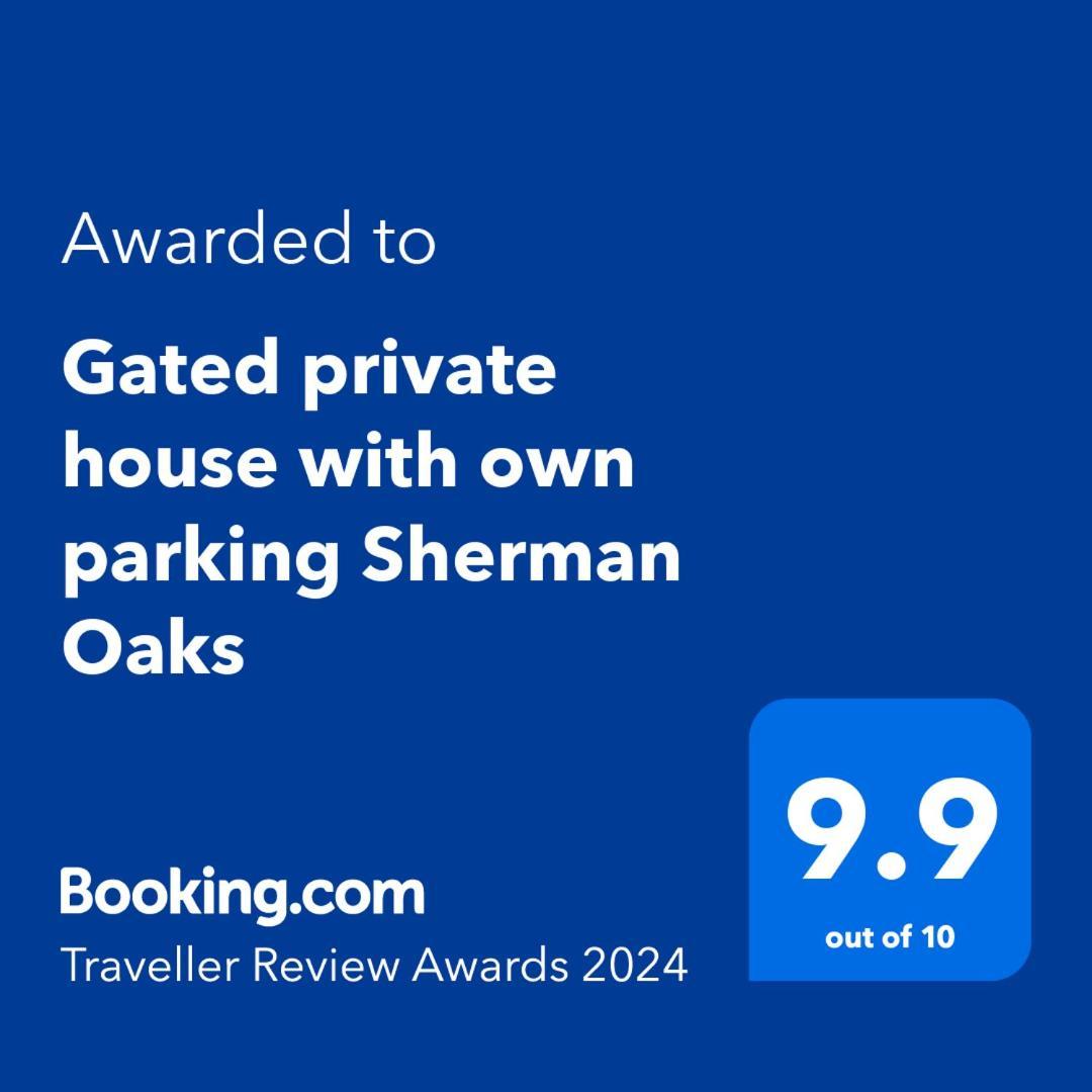 Gated Private House With Own Parking Sherman Oaks 洛杉矶 外观 照片